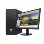 PC bureau HP Pro 300 G6 Format microtour + Ecran HP P22v 21.5