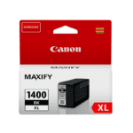 Canon PGI-1400XL BK Noir - Cartouche d'encre grande capacité Canon d'origine (9185B001AA)