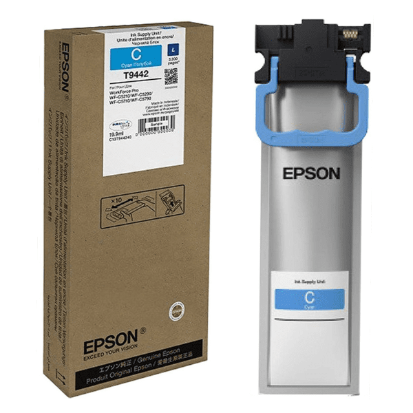 Epson T9442 Cartouche d'encre L Cyan (C13T944240)