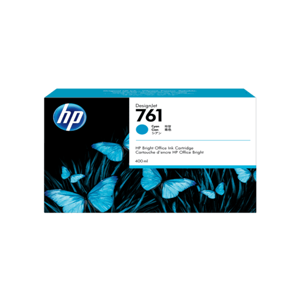 HP 761 Cyan - Cartouche d'encre HP d'origine (CM994A)