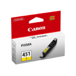 Canon CLI-451Y Jaune - Cartouche d'encre Canon d'origine (6526B001AA)