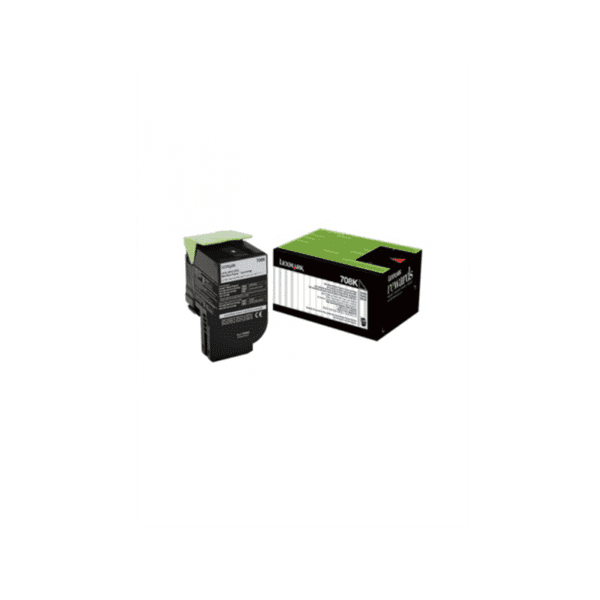 Cartouche d’encre Lexmark Noir 702K – 1000 pages Standard