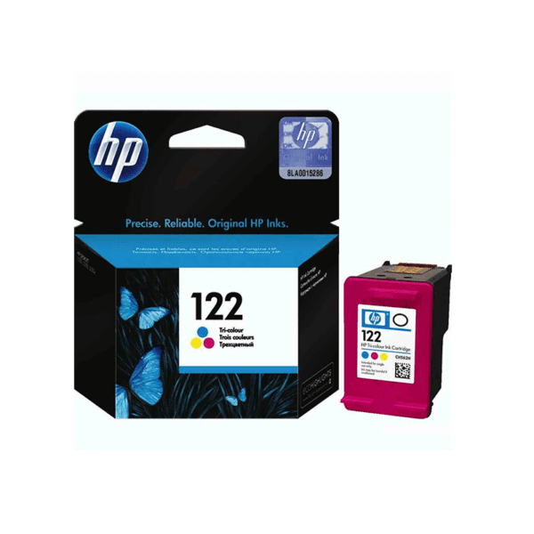 HP 122 trois couleurs - Cartouche d'encre HP d'origine (CH562HE)