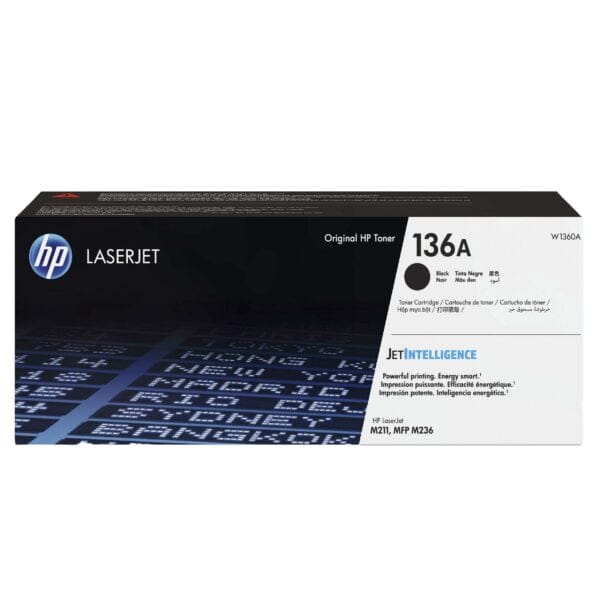 HP 136A Noir W1360A - Toner HP LaserJet d'origine