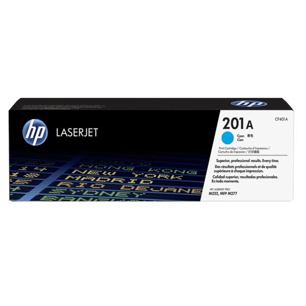 HP 201A Cyan (CF401A) - Toner HP LaserJet d'origine