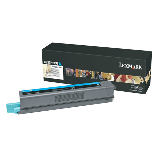 Lexmark X925 Cyan - Cartouche de toner d'origine (X925H2CG)