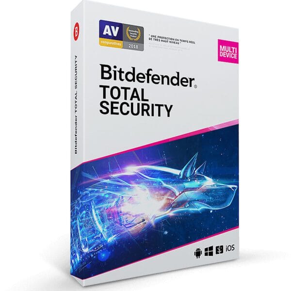 Bitdefender Total Security - 5 Postes / 1 an (CR_TS_5_12EXFR )