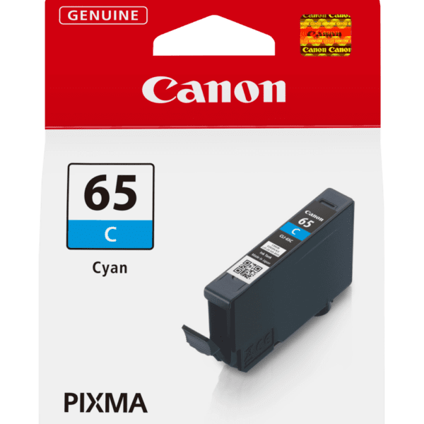 Canon CLI-65C Cyan - Cartouche d'encre Canon d'origine (4216C001AA)