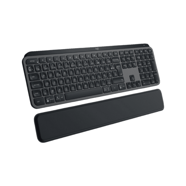 Clavier sans fil Logitech MX Keys Plus avec repose-poignets - AZERTY (920-009406)