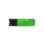 Disque dur interne SSD Western Digital Green SN350 M.2 2280 PCI 3D NAND NVMe 1 To (WDS100T3G0C)