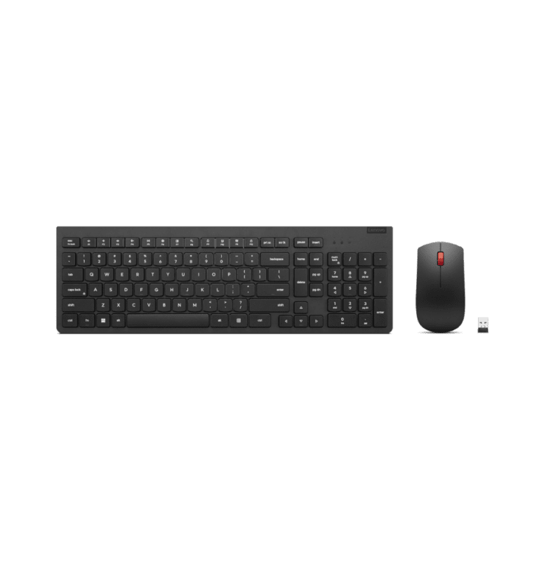 Combiné Lenovo Essential Clavier et Souris sans fil Gen2 - Français (4X31N50719)