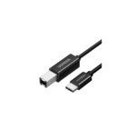 Câble Ugreen imprimante USB-C vers USB B Mâle Noir - 2M (50446)