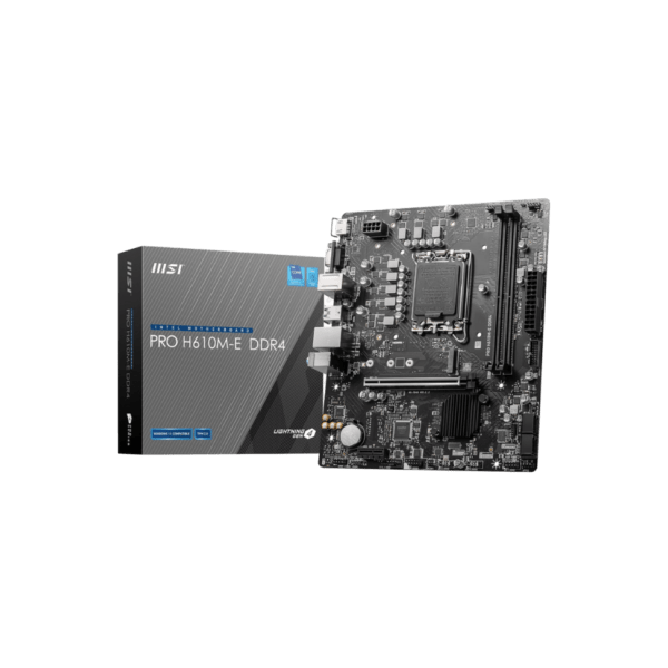 Carte Mère Intel MSI PRO H610M-E DDR4 (911-7D48-036)